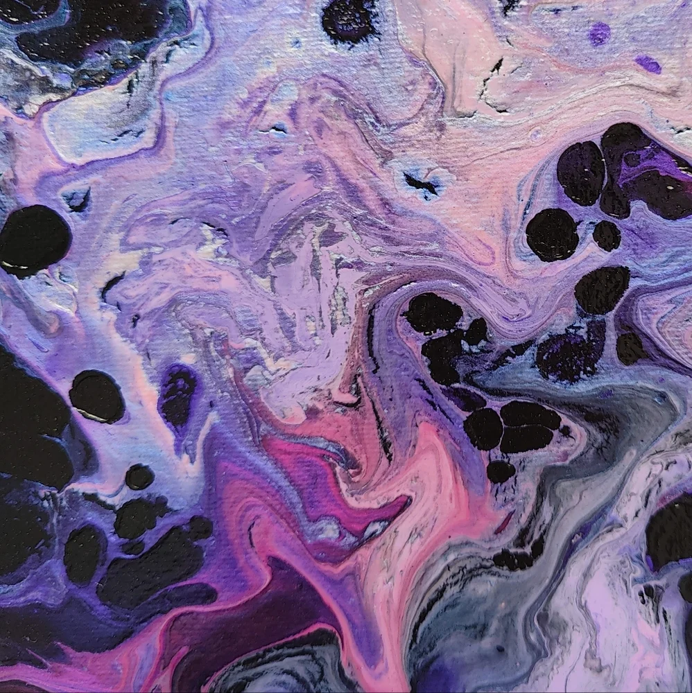 Original Acrylic Art  - 8 x 10 Inch Canvas - Picture 10 of 11